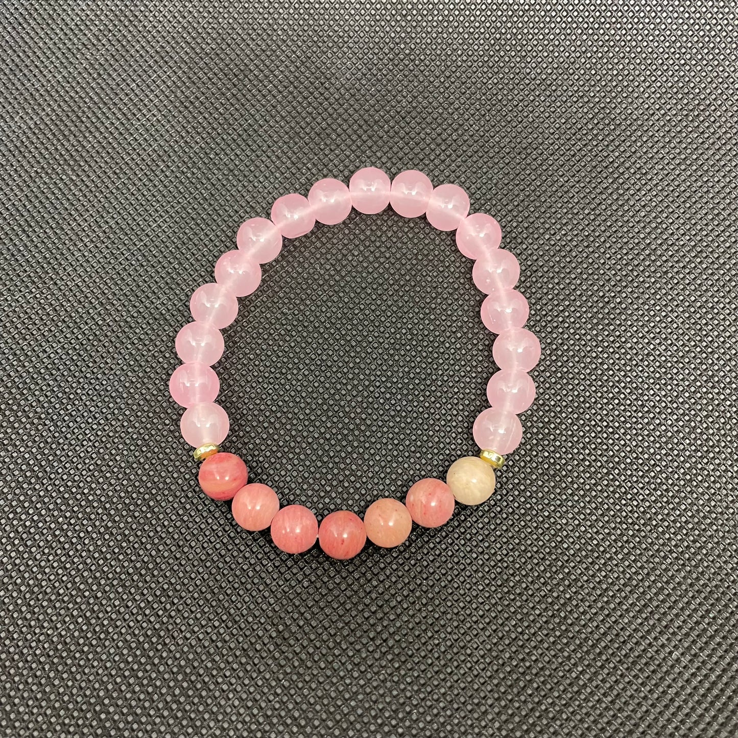 Pulsera Strawberry Crystal Rose Quartz