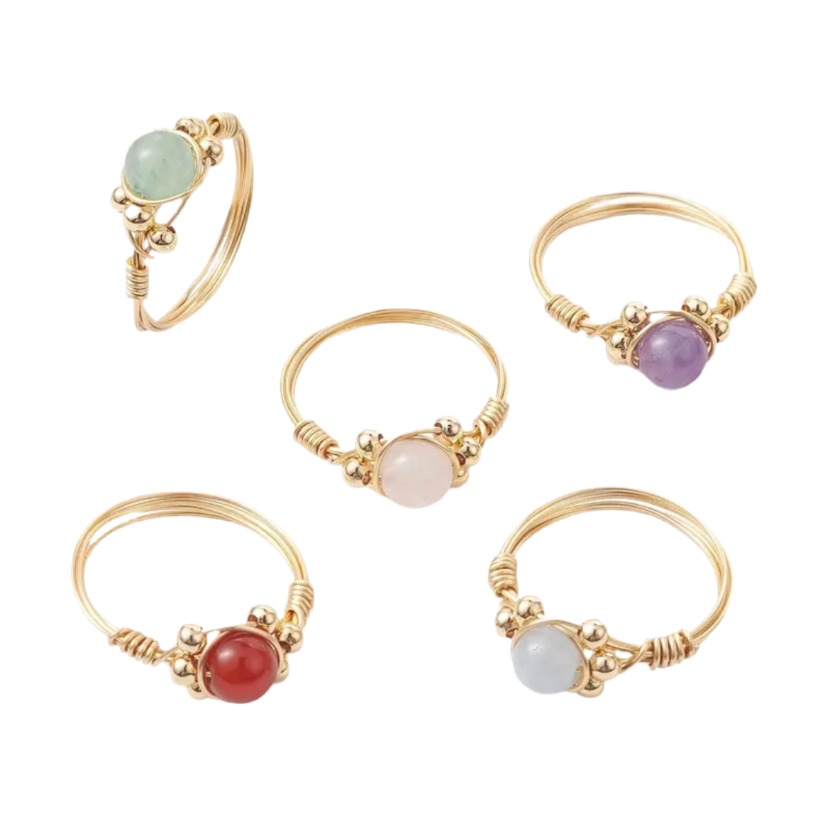 Sortijas Princess Natural Stones